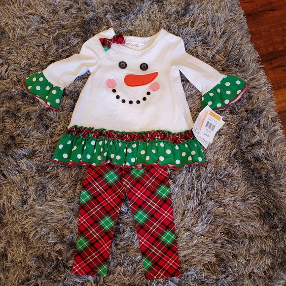 baby snowman outfit